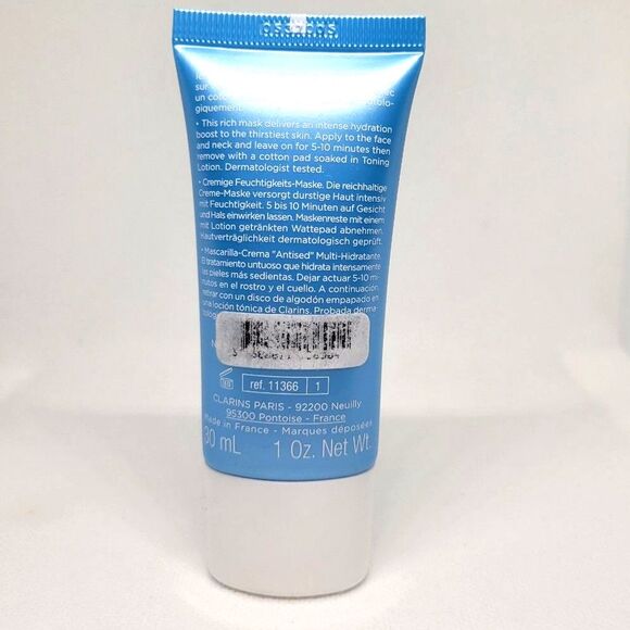 Clarins HydraQuench Cream-Mask - Dehydrated Skin - 30 ml - New, Sealed - Picture 2 of 3
